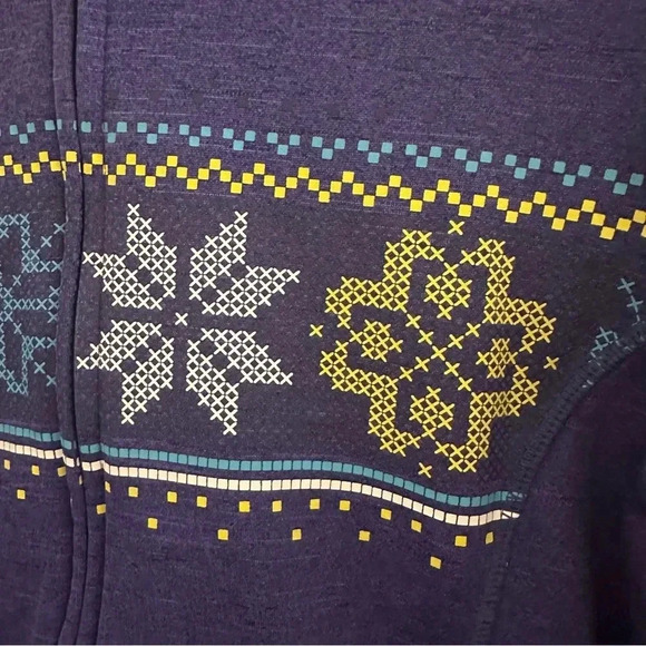 Size S Helly Hansen Women’s Zip Up Hoodie - Selburose Pattern - Picture 5 of 6